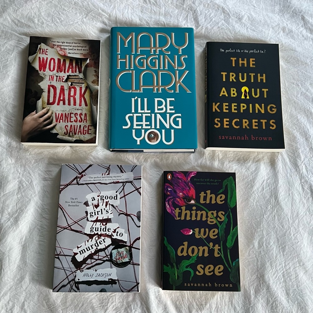 Mystery, Fiction, Thriller Book Bundle